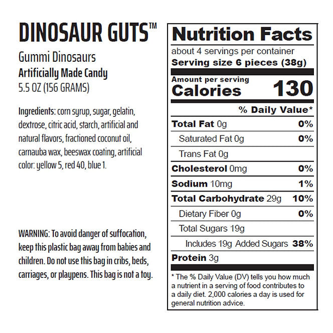 Dinosaur Guts