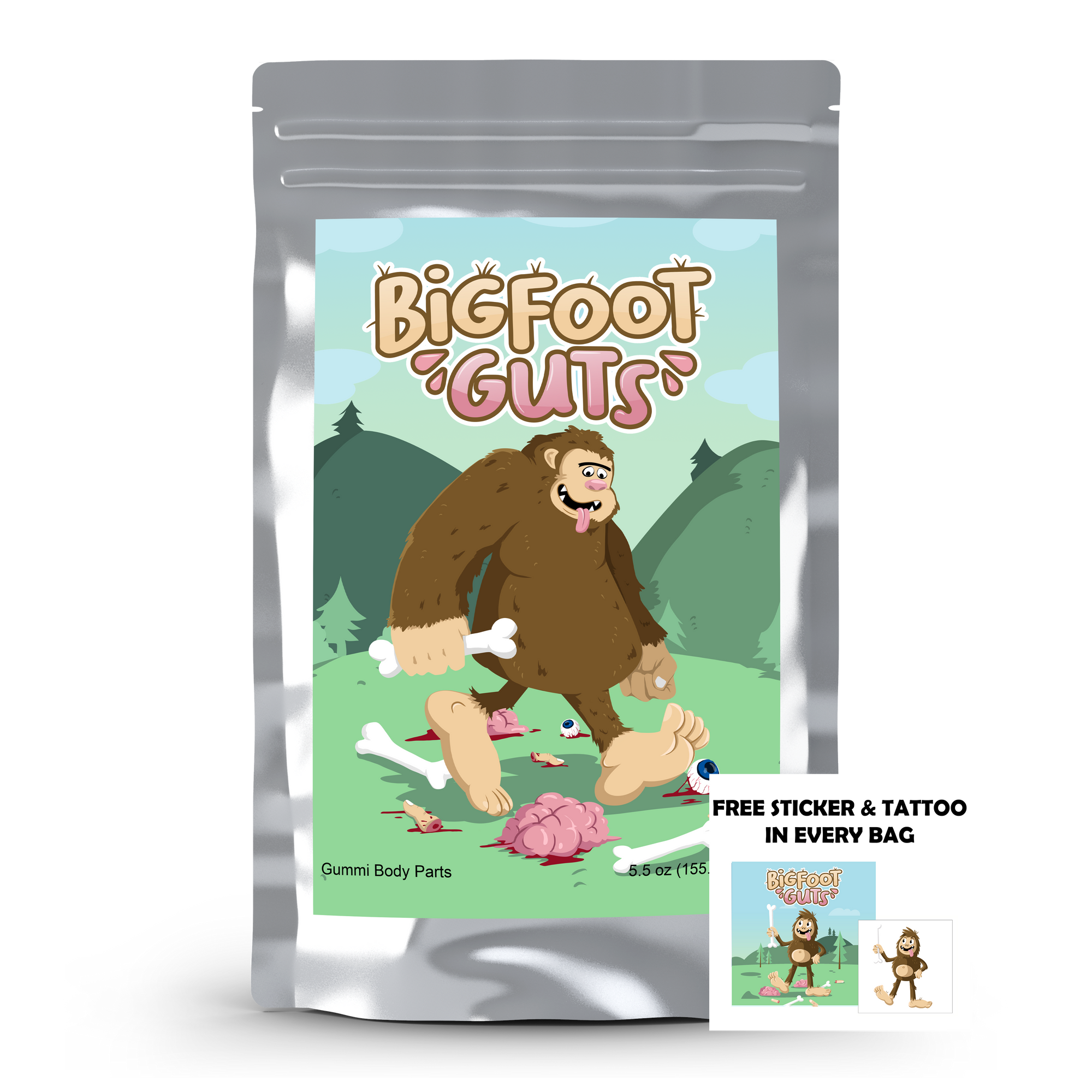 Big Foot Guts