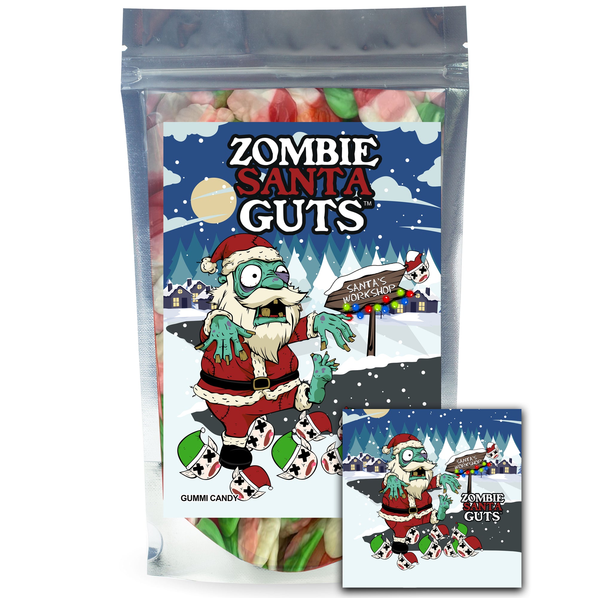 Zombie Santa Guts