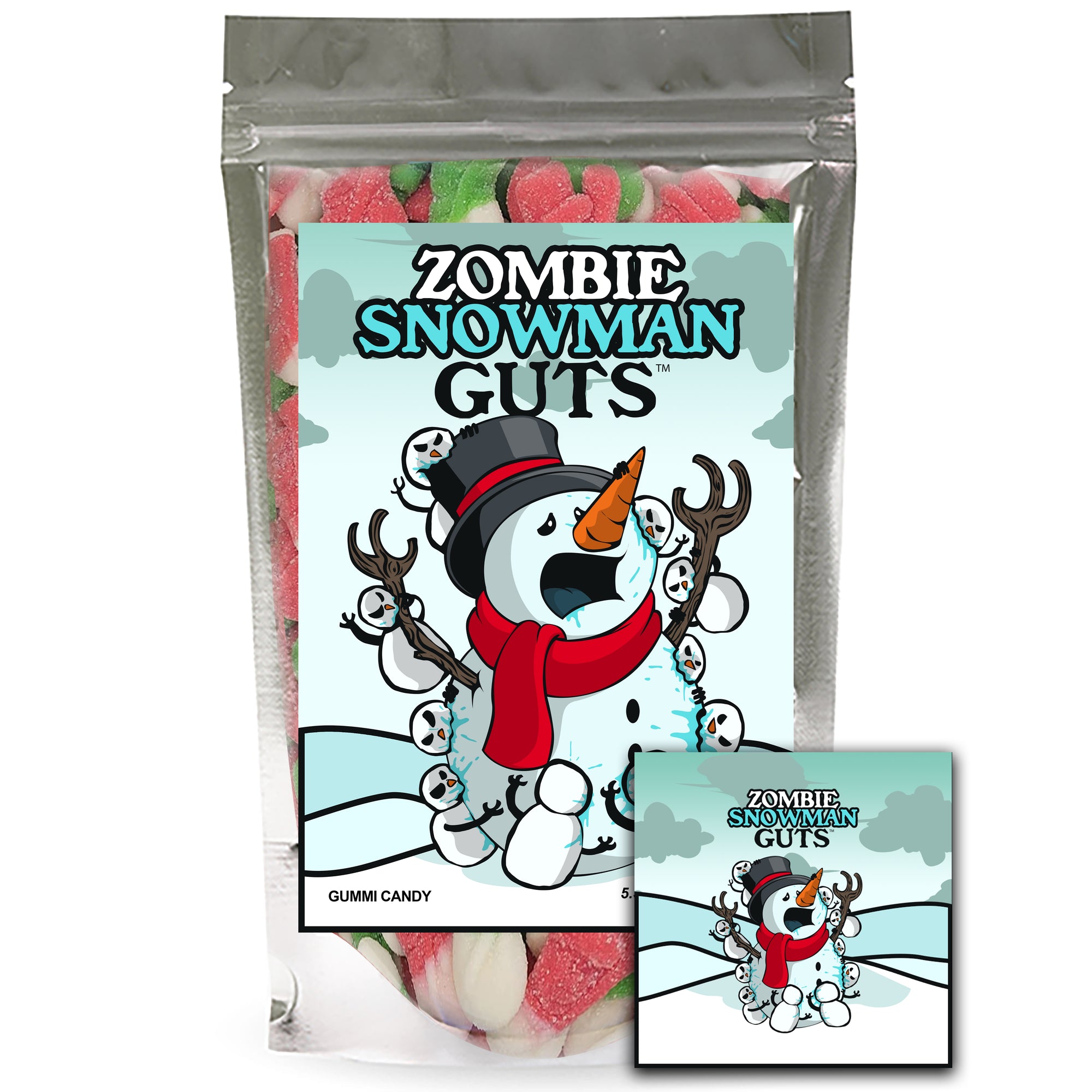 Zombie Snowman Guts